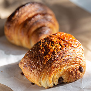 Freshly baked pastries
